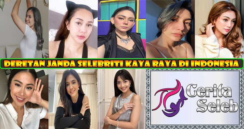 Deretan Janda Selebriti Kaya Raya di Indonesia