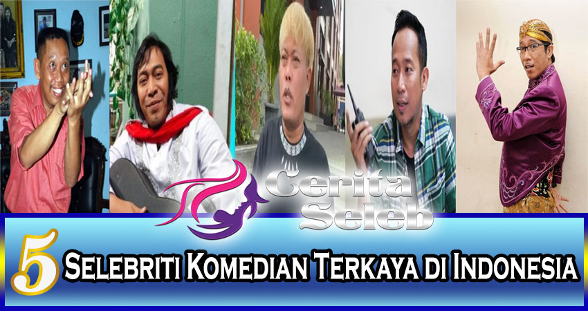 5 Selebriti Komedian Terkaya Di Indonesia