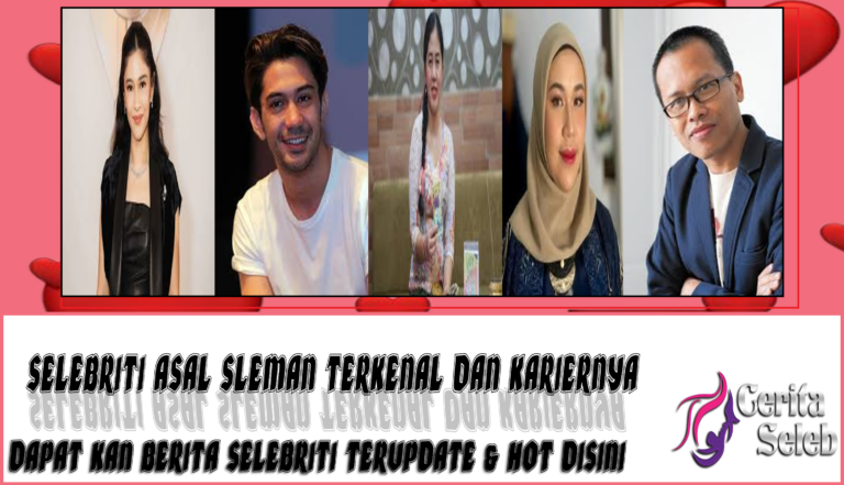 5 Selebriti Asal Sleman